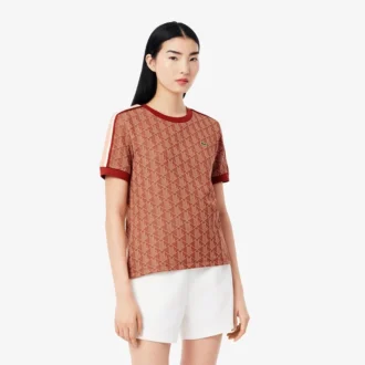Women’s Slim Fit Monogram T-Shirt