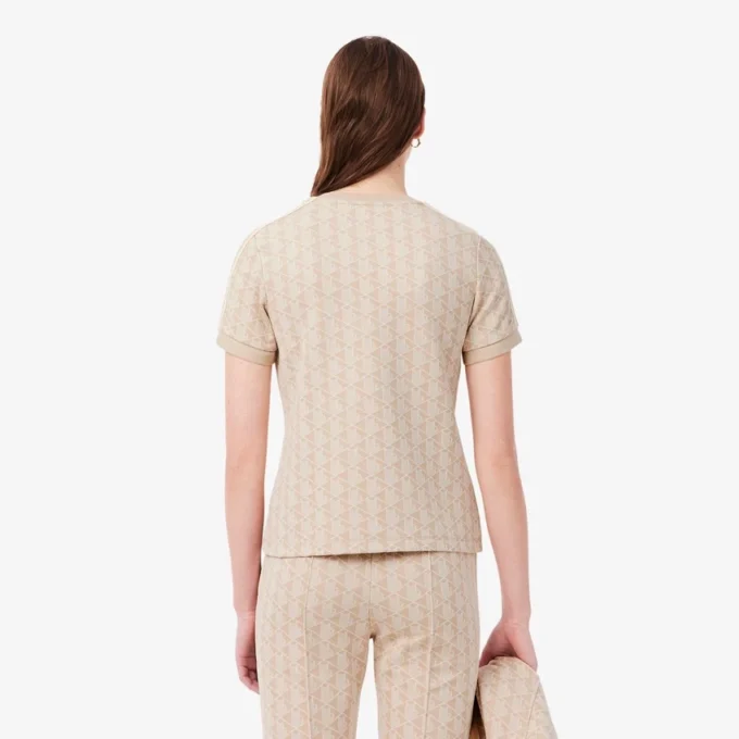 Women’s Slim Fit Monogram T-Shirt