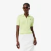 Women’s Slim Fit Pointelle Branded L.12.D Polo
