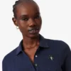 Women’s Slim Fit Pointelle Branded L.12.D Polo