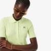 Women’s Slim Fit Pointelle Branded L.12.D Polo