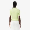Women’s Slim Fit Pointelle Branded L.12.D Polo