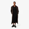 Women’s Slim Fit Ribbed Cotton Polo Collar Dress
