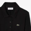 Women’s Slim Fit Ribbed Cotton Polo Collar Dress