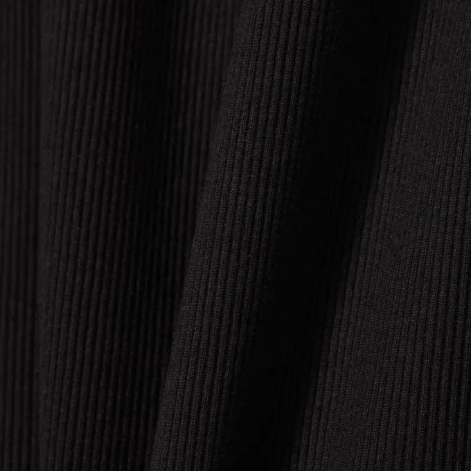 Women’s Slim Fit Ribbed Cotton Polo Collar Dress