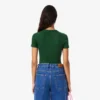 Women’s Slim Fit Ribbed Cotton T-Shirt