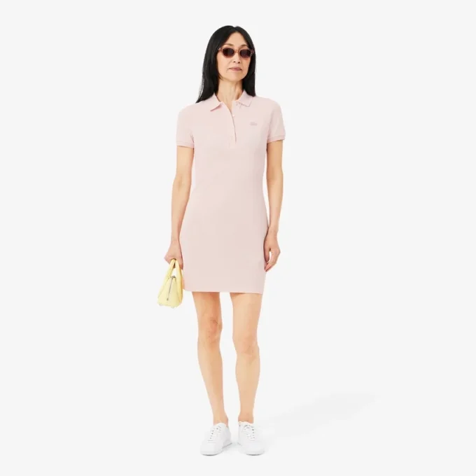 Women’s Slim Fit Stretch Mini Piqua Polo Dress