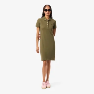 Women’s Slim Fit Stretch Mini Piqua Polo Dress