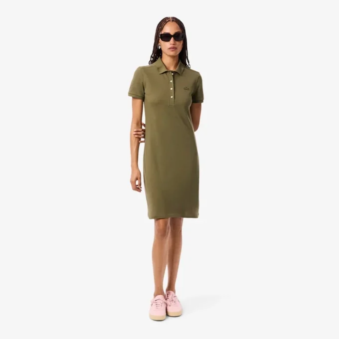 Women’s Slim Fit Stretch Mini Piqua Polo Dress