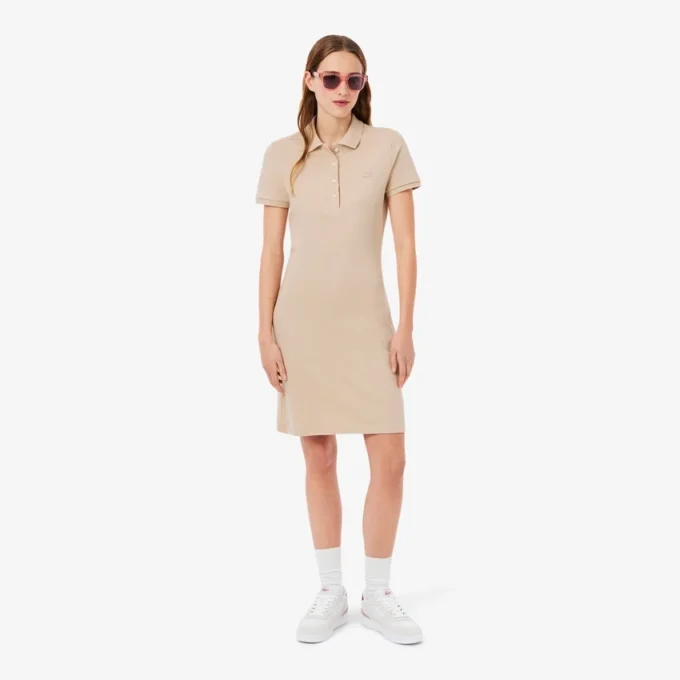 Women’s Slim Fit Stretch Mini Piqua Polo Dress