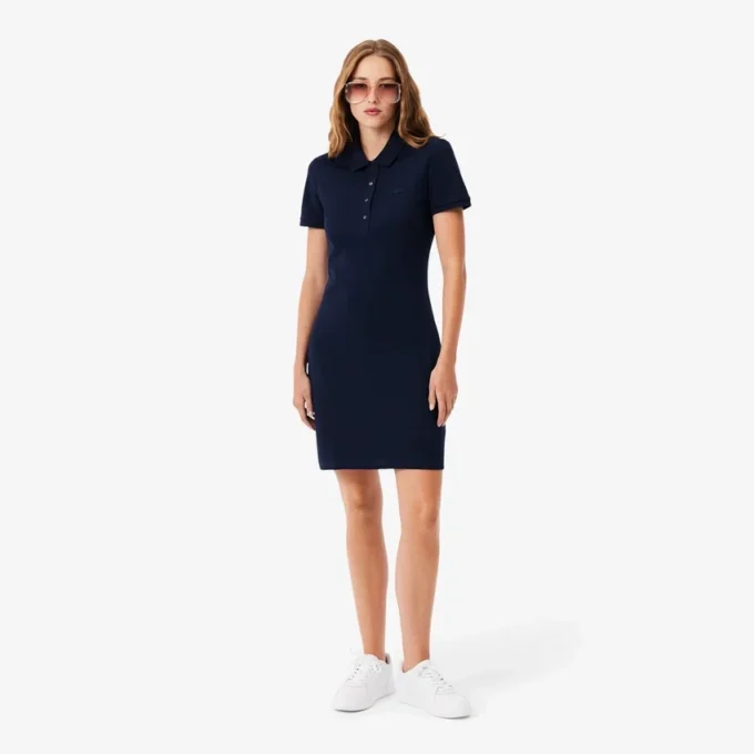 Women’s Slim Fit Stretch Mini Piqua Polo Dress