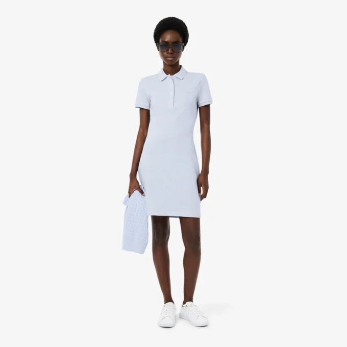 Women’s Slim Fit Stretch Mini Piqua Polo Dress