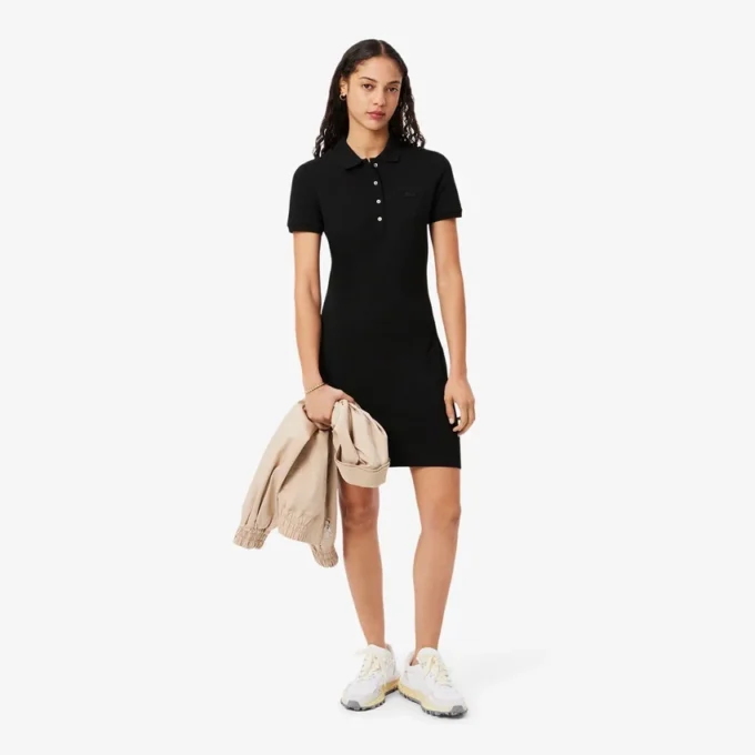 Women’s Slim Fit Stretch Mini Piqua Polo Dress