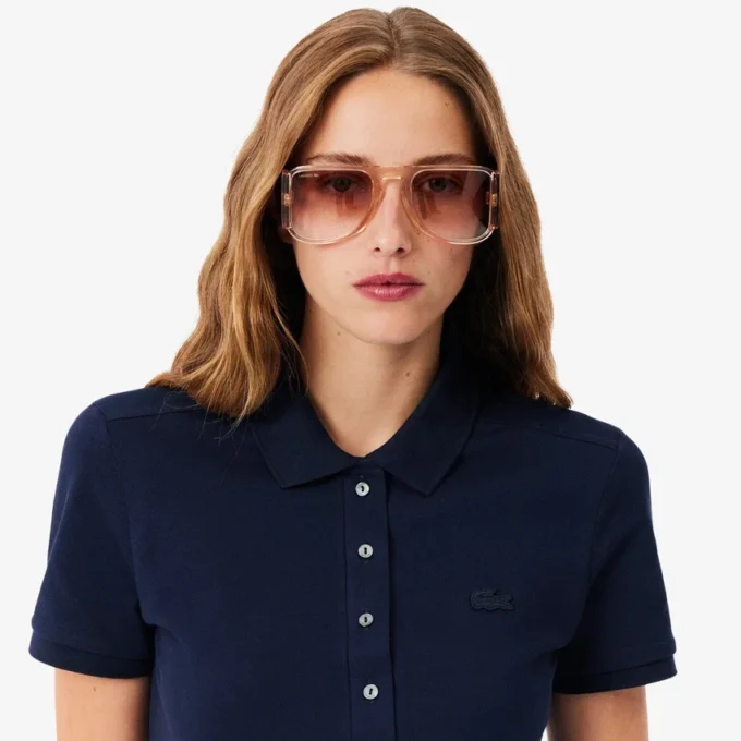 Women’s Slim Fit Stretch Mini Piqua Polo Dress