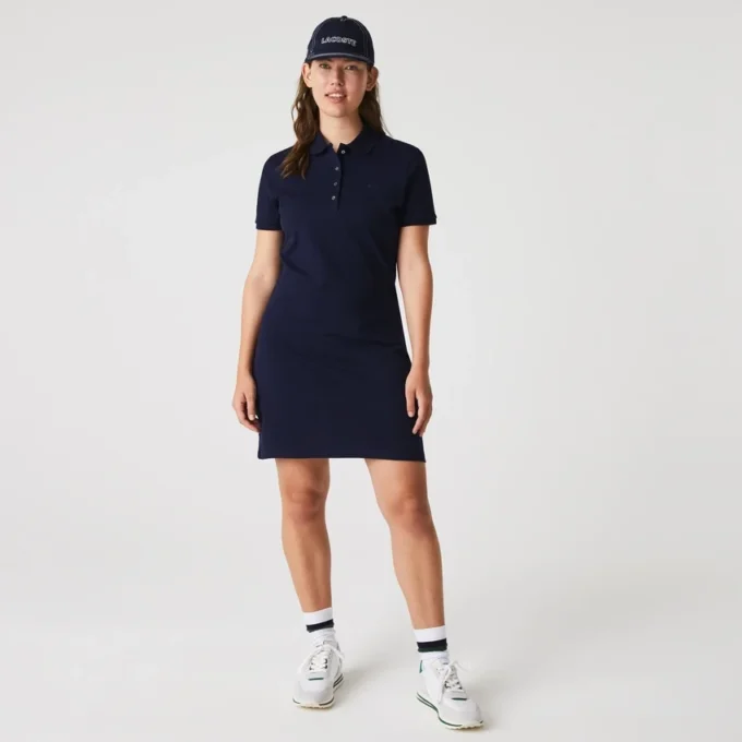 Women’s Slim Fit Stretch Mini Piqua Polo Dress