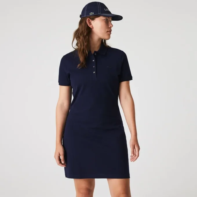 Women’s Slim Fit Stretch Mini Piqua Polo Dress