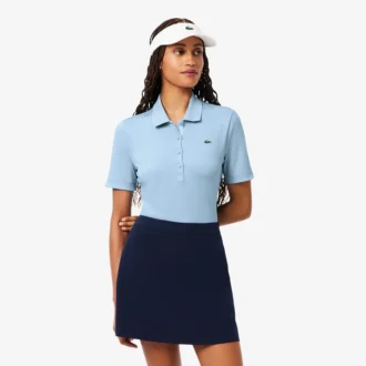 Women’s Slim Fit Uv Protect Stretch Golf Polo