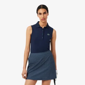 Women’s Slim Fit Uv Protect Stretch Golf Polo