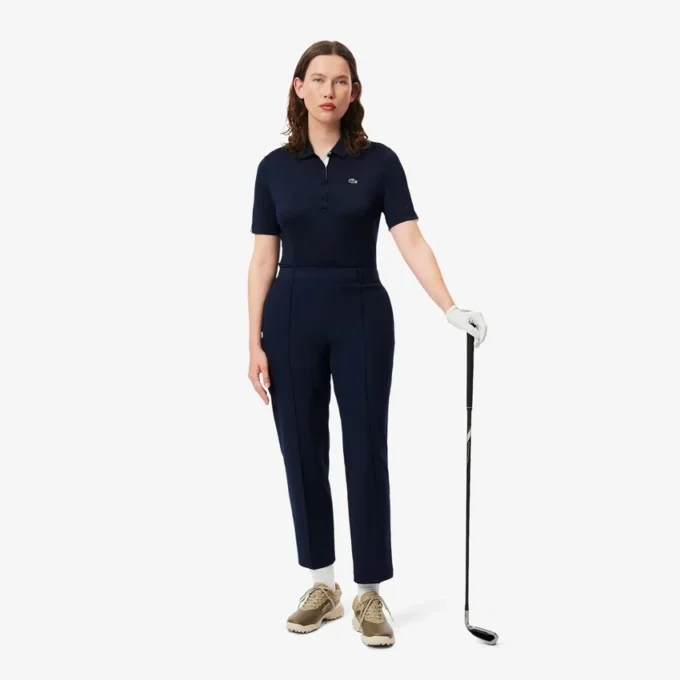 Women’s Slim Fit Uv Protect Stretch Golf Polo