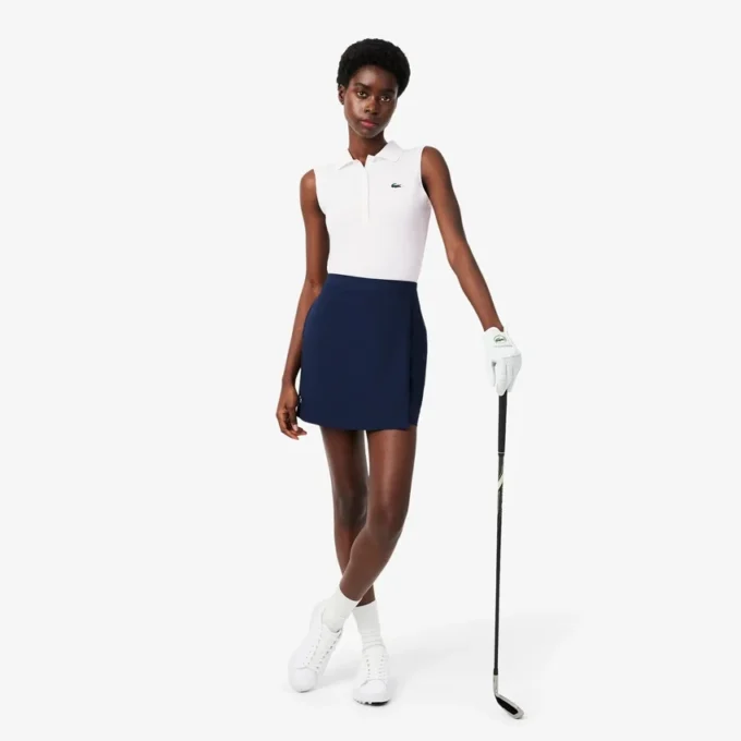 Women’s Slim Fit Uv Protect Stretch Golf Polo