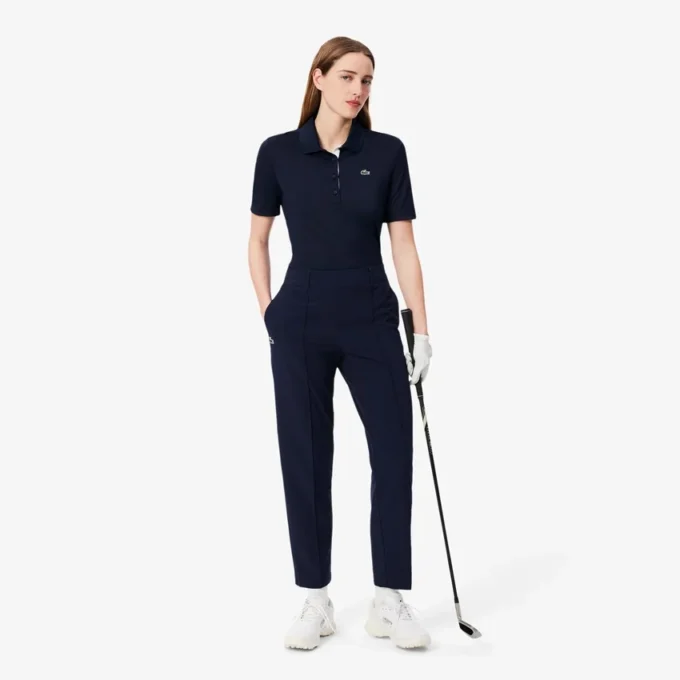Women’s Slim Fit Uv Protect Stretch Golf Polo