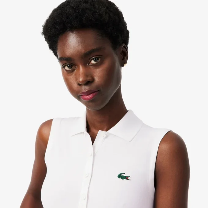 Women’s Slim Fit Uv Protect Stretch Golf Polo