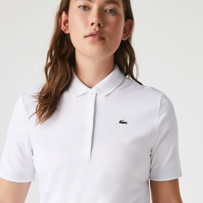 Women’s Slim Fit Uv Protect Stretch Golf Polo