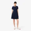 Women’s Stretch Polo Collar Skater Dress