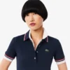 Women’s Stretch Polo Collar Skater Dress