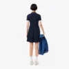 Women’s Stretch Polo Collar Skater Dress