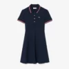 Women’s Stretch Polo Collar Skater Dress