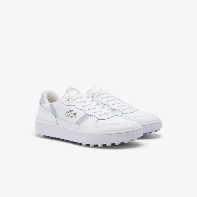 Women’s T-Clip Golf Leather Golf Shoes