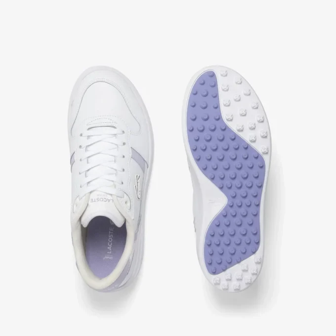 Women’s T-Clip Golf Leather Golf Shoes