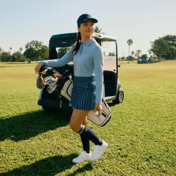 Women’s T-Clip Golf Leather Golf Shoes