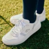 Women’s T-Clip Golf Leather Golf Shoes