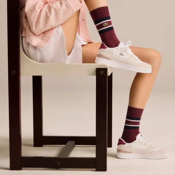 Women’s T-Clip Set Suede Sneakers