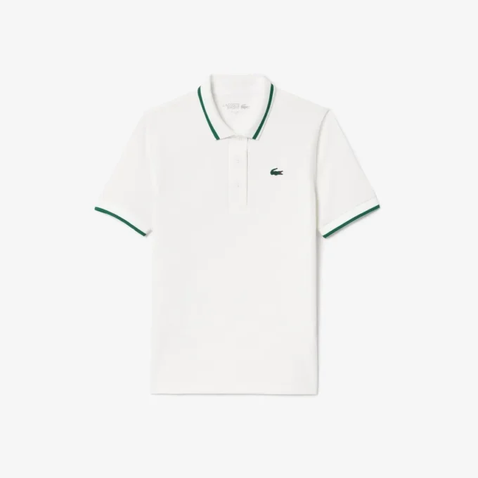 Women’s Uv Protect Stripe Collar Tennis Polo