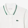 Women’s Uv Protect Stripe Collar Tennis Polo