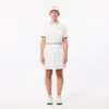 Women’s Uv Protect Stripe Collar Tennis Polo