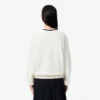 Women’s V-Neck Moss Stitch Cotton Cardigan