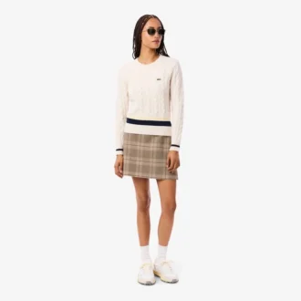 Women’s Water-Repellent Plaid Skirt