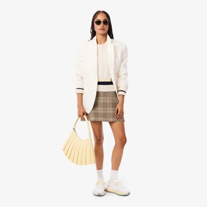 Women’s Water-Repellent Plaid Skirt