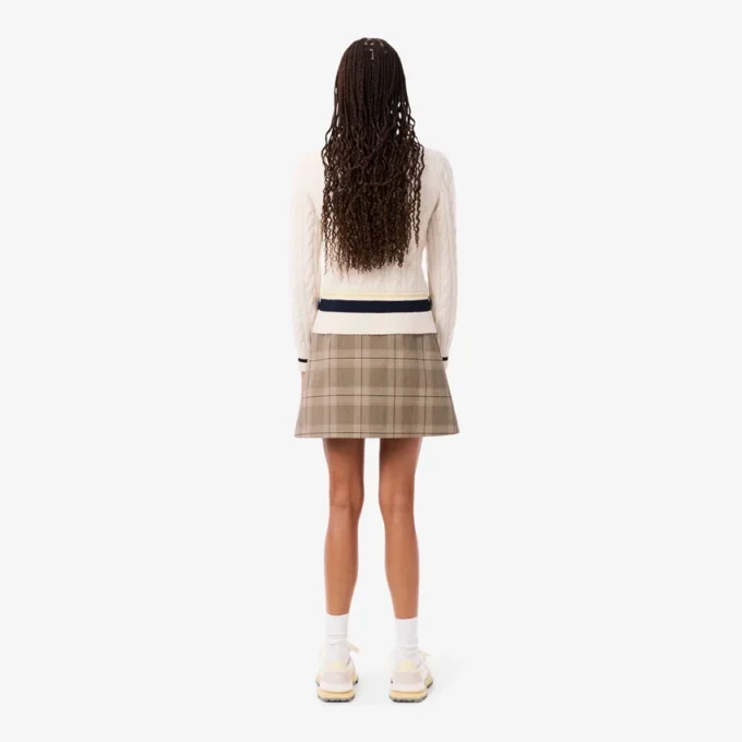 Women’s Water-Repellent Plaid Skirt