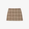 Women’s Water-Repellent Plaid Skirt
