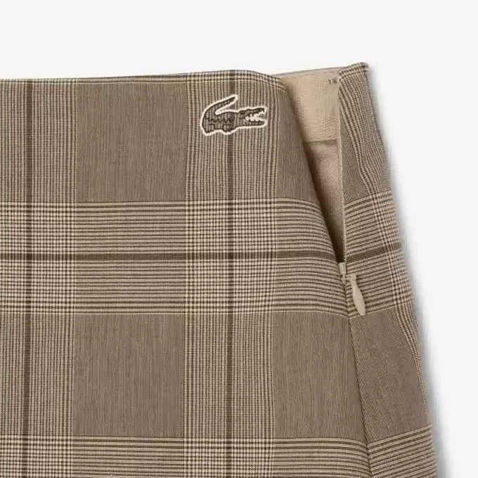 Women’s Water-Repellent Plaid Skirt