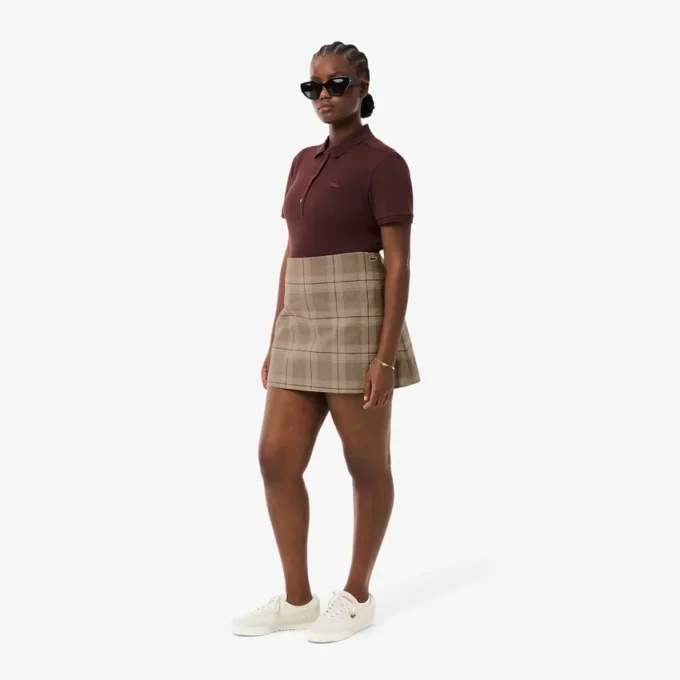 Women’s Water-Repellent Plaid Skirt
