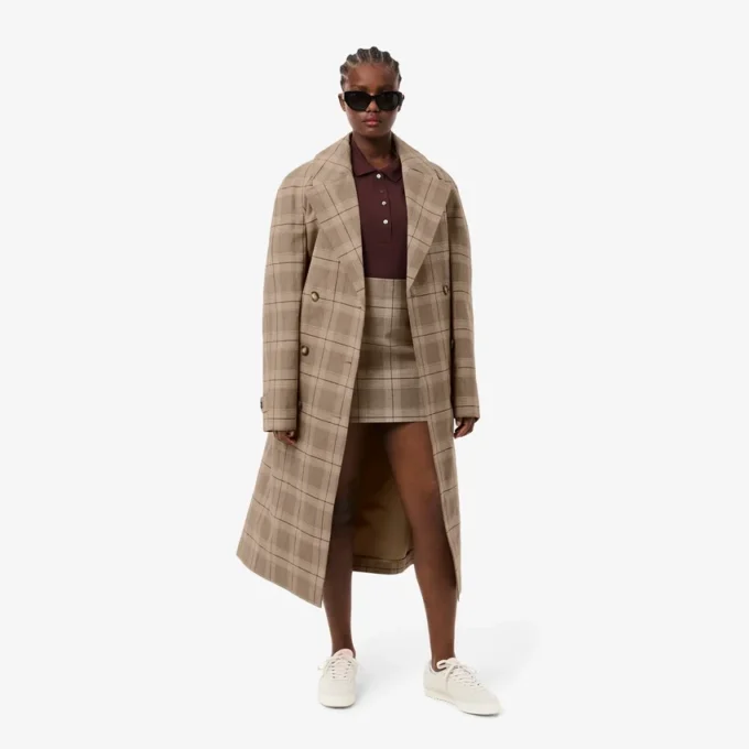 Women’s Water-Repellent Plaid Skirt