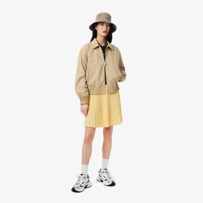Women’s Wool Jersey Polo Collar Sweater