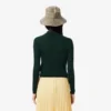 Women’s Wool Jersey Polo Collar Sweater