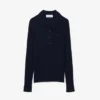 Women’s Wool Jersey Polo Collar Sweater